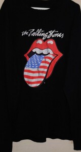 即決 ザ・ローリング・ストーンズ メンズ ライセンス ロングスリーブTシャツ【4L】新品タグ付き The Rolling Stones ロンT 長袖Tシャツ
