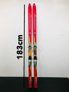 ★送料無料★ フランス製 Dynastar SUPERIOR6 SKI BOARD スキー板 183㎝ ディナスター ピンク スキー 中古品 スポーツ ボード 板