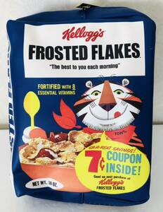 Kellogg's ケロッグ ポーチ　コーンフレーク　付録　トニー・ザ・タイガー　インレッド　InRed