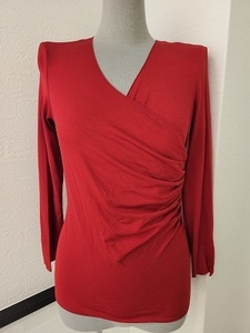  Armani koretsio-ni beautiful line tops size 38[8732-3]