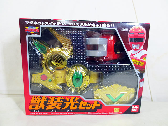 新品未開封】獣装光セット 星獣戦隊ギンガマン フィギュア