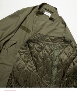 2022 Fall&Winter item 3WAY freak sM-65 поле пальто пальто & подкладка комплект размер L