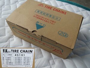 2670 未使用品 金属製 タイヤチェーン 富士機工株式会社 製 185/60R14 等 FUKICO TIRE CHAIN　 《 45191 》