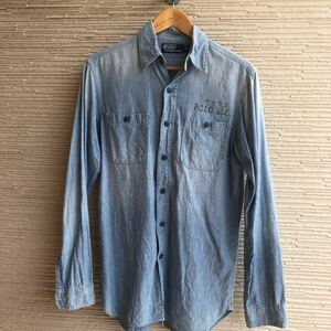 POLO RALPH LAUREN デニムシャツ 長袖シャツ デニム 長袖 デニムシャンブレーシャツ