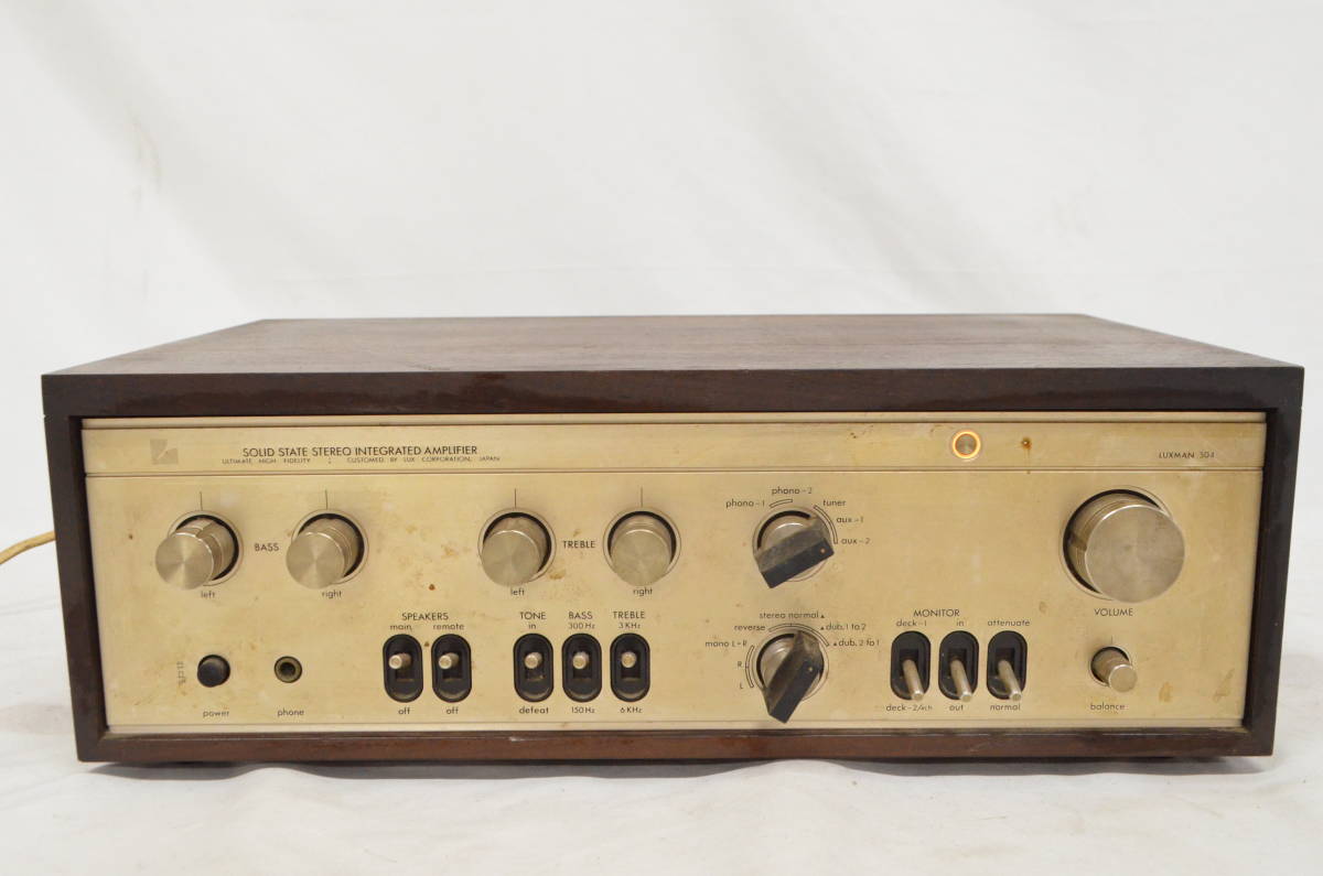 ヤフオク! -「luxman l-504」(アンプ) (オーディオ機器)の落札相場