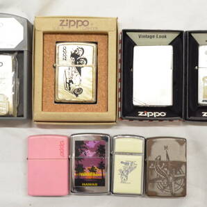 T◆ZIPPO ジッポー クラシックカー シェル 貝張り 限定純銀メタル銘記版 特別限定1000個 Vintage Look など ライター 喫煙具 8点まとめの画像1