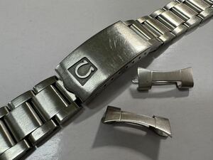 オメガ ラグ幅18mm用 ステンレスベルト 1168 FF605 OMEGA vintage stainless steel bracelet 192-1