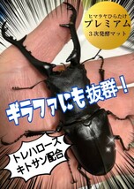 【8本セット】　ミヤマクワガタ・ノコギリにお薦め！　幼虫を入れるだけ！　便利です！　特大1500ml ボトル入りプレミアム3次発酵マット　_画像7