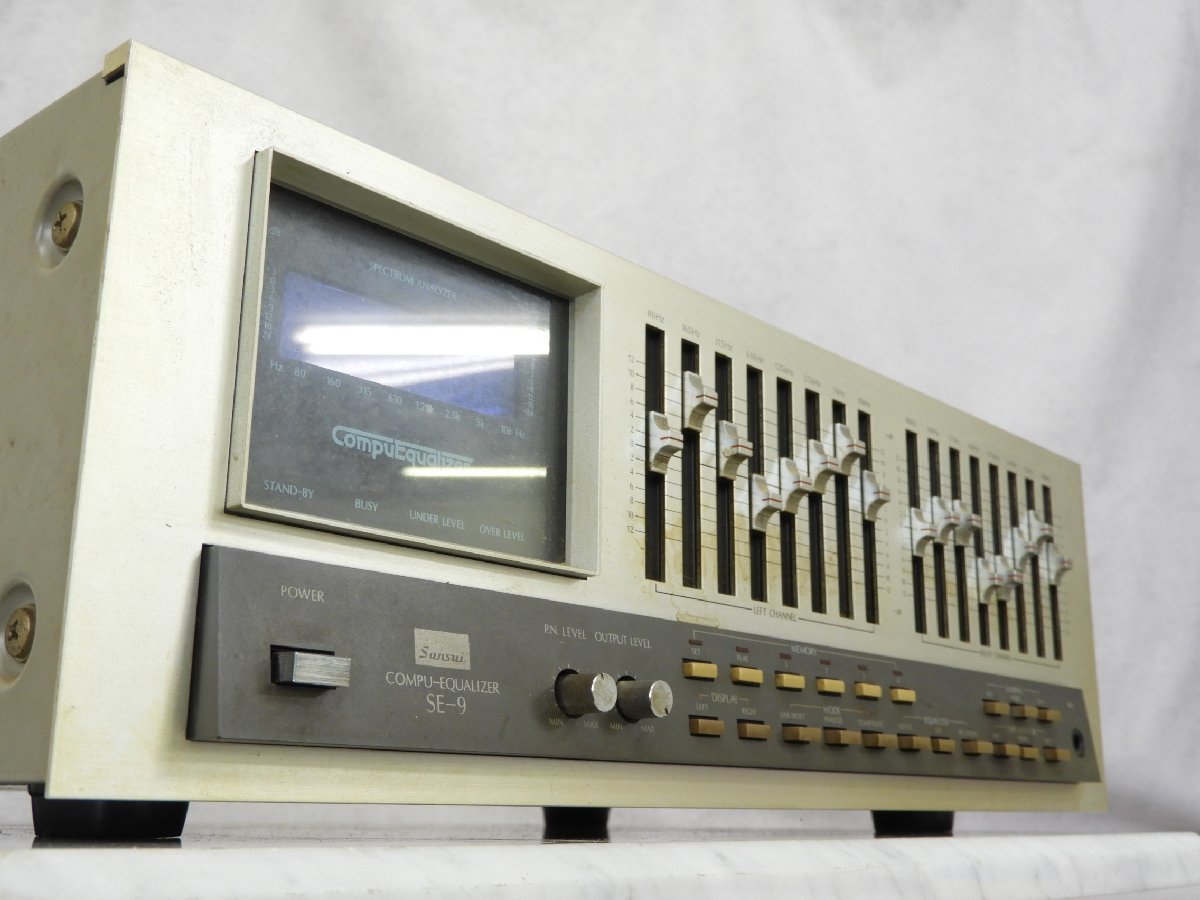 限定版 Sansui SE-9 グラフィック イコライザー tessiturasdenos.com.br