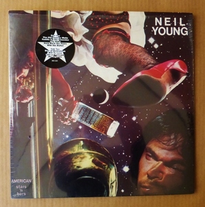 NEIL YOUNG「AMERICAN STARS ‘N BARS」米ORIG [REPRISE] ステッカー有シュリンク美品