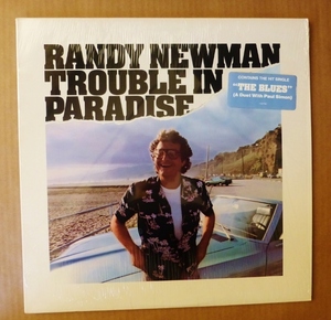 RANDY NEWMAN「TROUBLE IN PARADISE」米ORIG [初回WB横線] ステッカー有シュリンク美品