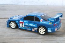 TAITO タイヨー ラジ・カン 2001 カルソニック レーシング スカイライン GT-R ラジコン ラジオコントロールカー ジャンク Za868_画像5