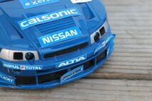 TAITO タイヨー ラジ・カン 2001 カルソニック レーシング スカイライン GT-R ラジコン ラジオコントロールカー ジャンク Za868_画像7