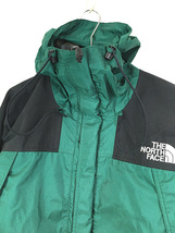 古着 90s TNF The North Face GORE-TEX ゴア マウンテン ジャケット パーカー 緑×黒 M 古着_画像2