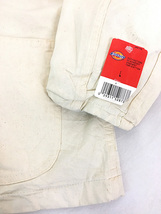 「Deadstock」 古着 90s-00s Dickies ネル ブランケット ライナー 生成 チョア コート カバーオール ジャケット L_画像4