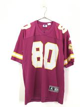 古着 90s NFL Minnesota Vikings バイキングス メッシュ フットボール Tシャツ XL位 古着_画像1