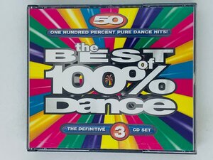 即決3CD the BEST of 100% Dance / ザベストオブ100%ダンス / アルバム 3枚組 Y32