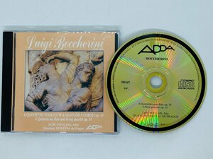 即決ゴールドCD BOCCHERINI L. POULAIN / 6 Flute Quintets / DOLEZAL / GOLD DISC ADDA フルート Y26