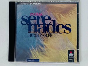 即決CD 独盤 DVORAK SERENADES FOR STRINGS & WIND INSTRUMENTS / WOLFF / ドヴォルザーク TELDEC X26