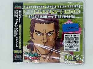 即決CD TIGER&BUNNY CIRCUIT OF HERO vol.6 ロックバイソン / 津田健次郎 未開封 帯付き Z43
