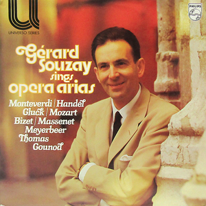 英国LP☆GERARD SOUZAY Sings Opera Arias ジェラール・スゼー（UK PHILIPS 6580 174）BAUDO ボド