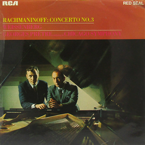 英国LP☆RACHMANINOFF Concerto No.3 ALEXIS WEISSENBERG, GEORGES PRETRE アレクシス・ワイセンベルク プレートル（RCA Red Seal SB 6897