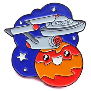  cosmos Daisaku war enta- prize number. lovely pin badge 