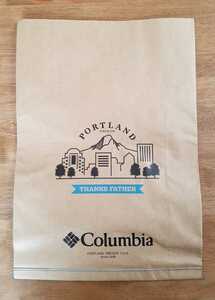 Columbia コロンビア プレゼントバック 袋 紙袋 父の日 ポートランド 未使用品 梱包
