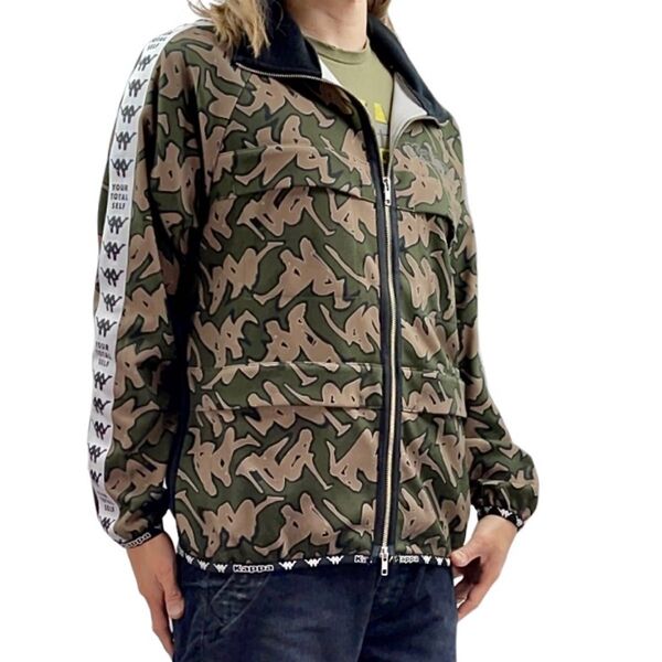 中古 Kappa A.FOUR Labs P.A.M カッパ パム コラボ 迷彩カモフラ ミリタリー M-65 トラックジャケット