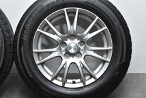 【特価品】AINOS 15in 6J +45 PCD100 ヨコハマ アイスガード iG50+ 195/65R15 トヨタ専用 プリウス カローラ ウィッシュ 車検用 送料無料_画像6