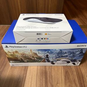 PSVR2 +純正コントローラー充電スタンドセット