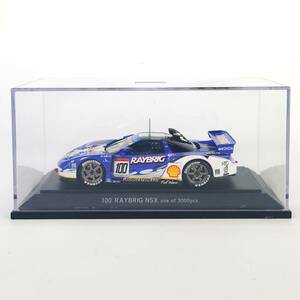 中野信治 加藤寛規 直筆サイン入り EBBRO 1/43 100 RAYBRIG NSX 2004 one of 3000pcs. ミニカー honda ホンダ エブロ