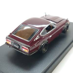 1/43 京商 NISSAN FAIRLADY 240ZG MAROON マルーン ミニカー NISSAN 日産 フェアレディZ KYOSHO 現状品の画像4