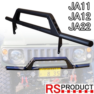  Jimny for [ front bumper ]RS original made JA11 12 22 exclusive use φ49mm bumper piece .. original product strength eminent metal material use jm805