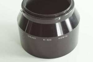 plnyeA014[並品 送料無料] NIKON HS-4 Auto NIKKOR 105mm F2.5 (New) NIKKOR Micro 105mm F4 レンズフード