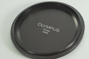 FOX071[ very clean free shipping ]OLYMPUS 72mm diameter Olympus screw included type metal cap 