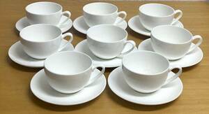 BIG SALE ** recommendation ** ROSENTHAL USED MILK COFFEE CUPS (8 pcs Set) Rosenthal coffee cup & saucer 8 piece se-to used.