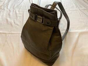 Jean Paul GAULTIER Jean-Paul Gaultier Gaultier gray pouch bag rucksack archive archive bag