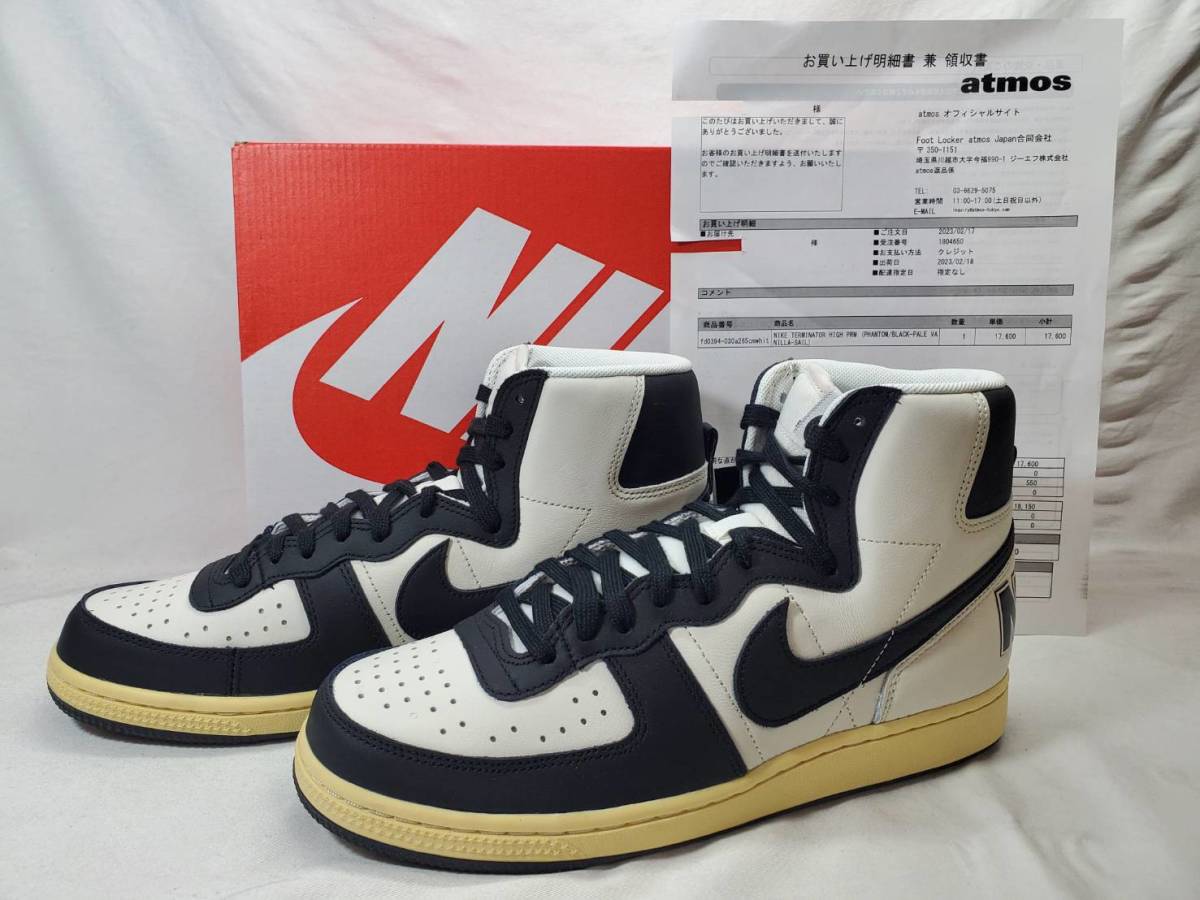 NIKE2003年TERMINATER HIターミネーターハイ灰紺28㎝新品箱付 靴