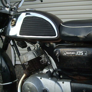 スズキ K125 1970年 CCI 2スト レストアベース 秋田市からの画像6