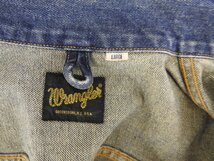 Wrangler　デニムジャケット　Lサイズ_画像4