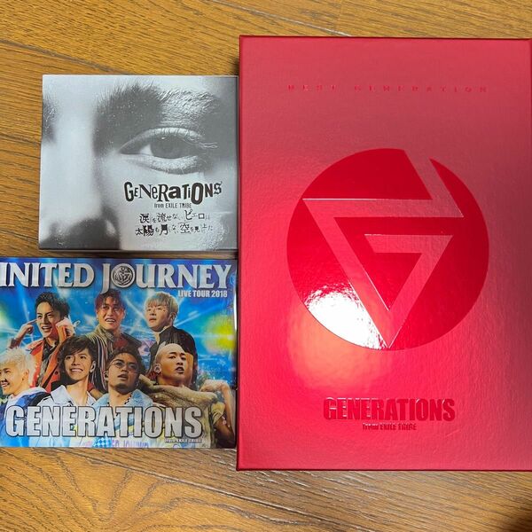 GENERATIONS アルバム DVD 3個 セット