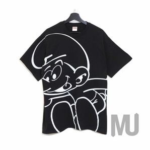 シュプリーム　supreme SMURF コラボ　Tシャツ　ブラック　Mサイズ