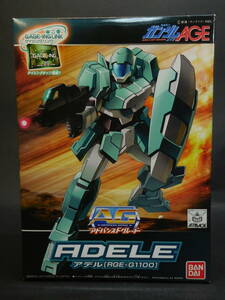 1/144 AG アデル ケイジングチップ AGトレカ1枚付 機動戦士ガンダムAGE バンダイ 開封済中古未組立プラモデル レア 絶版