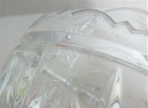 アンティーク プレスドグラス ガラスバスケット ヴィンテージ オールド 食器 中古/USED_画像10