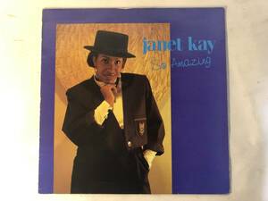 30306S UK盤 12inch LP★JANET KAY/SO AMAZING★JANET 01