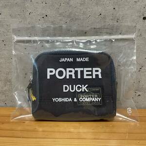 ネイビー【新品】PORTER DUCK 吉田カバン ポーター ダック 財布 小銭入れ コインケース