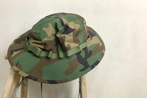  dead stock!U.S.Military military b- knee hat USA made 7 1/2 wood Land duck camouflage sun hat Jean gru American Casual outdoor nr803