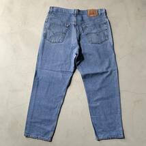 00s コロンビア製 Levis リーバイス 550 RELAXED FIT デニムパンツ 38×30 検 ヴィンテージ OLD_画像3