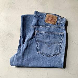 00s コロンビア製 Levis リーバイス 550 RELAXED FIT デニムパンツ 38×30 検 ヴィンテージ OLD